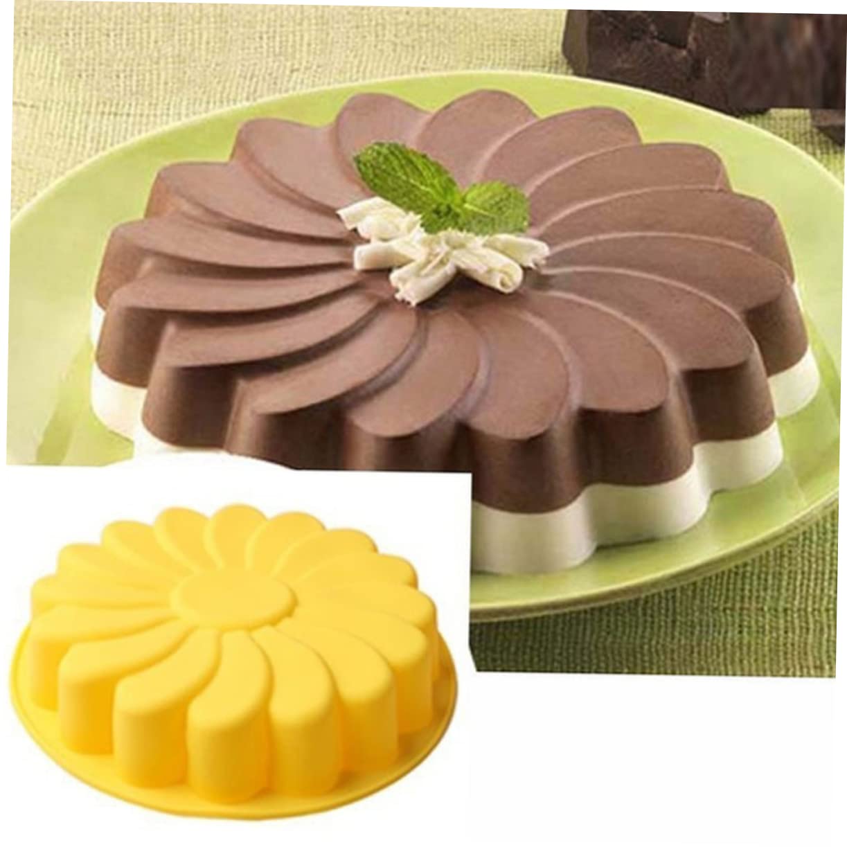 Abaodam 3pcs cake pans tin circle cake tin round cupcake pan circle stencil Round Mini Tart Round Quiche PaN steel mini tart pan cake baking並行輸入品 Abaodam 3pcs Chiffon Cake Mold High Sides Baking Pan for Shaped