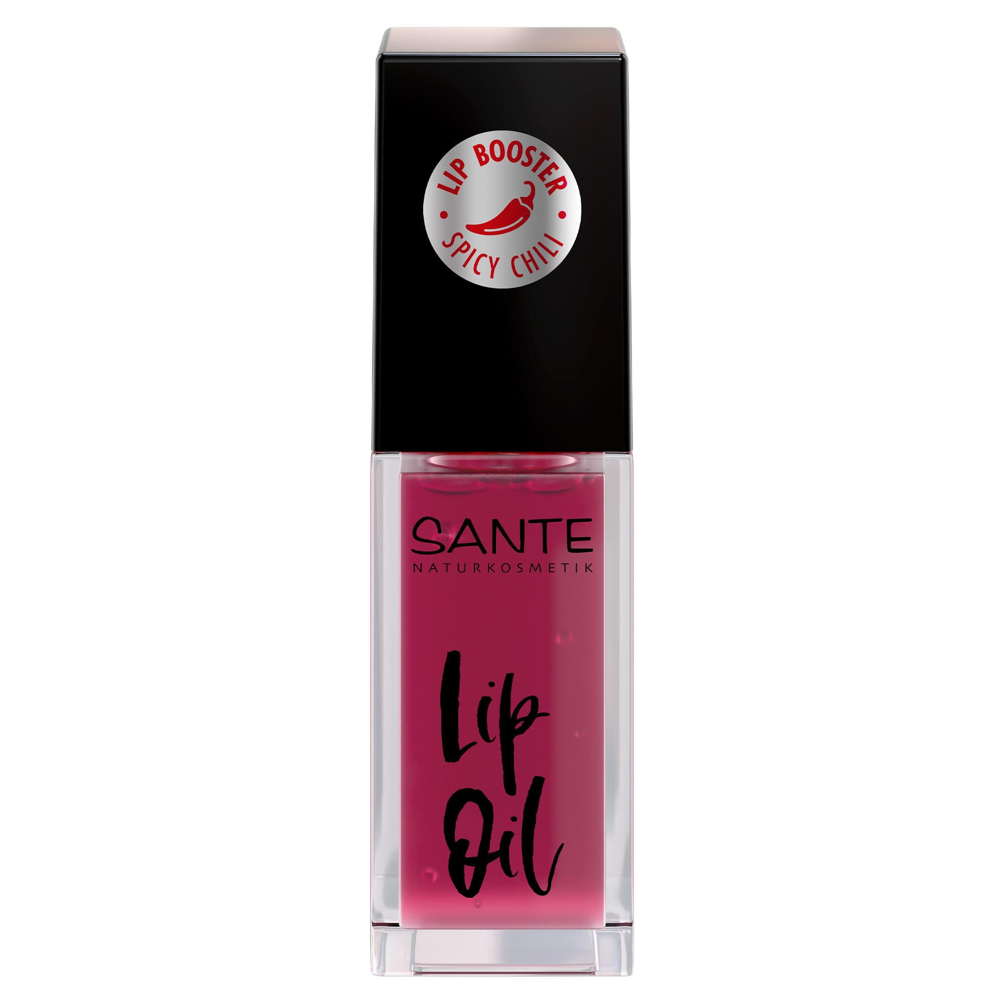 SANTE Naturkosmetik Lip Booster - 7 ml - Hydrating Grip Primer - with Hyaluronic Acid & Organic Chili Extract - for Plumped Lips