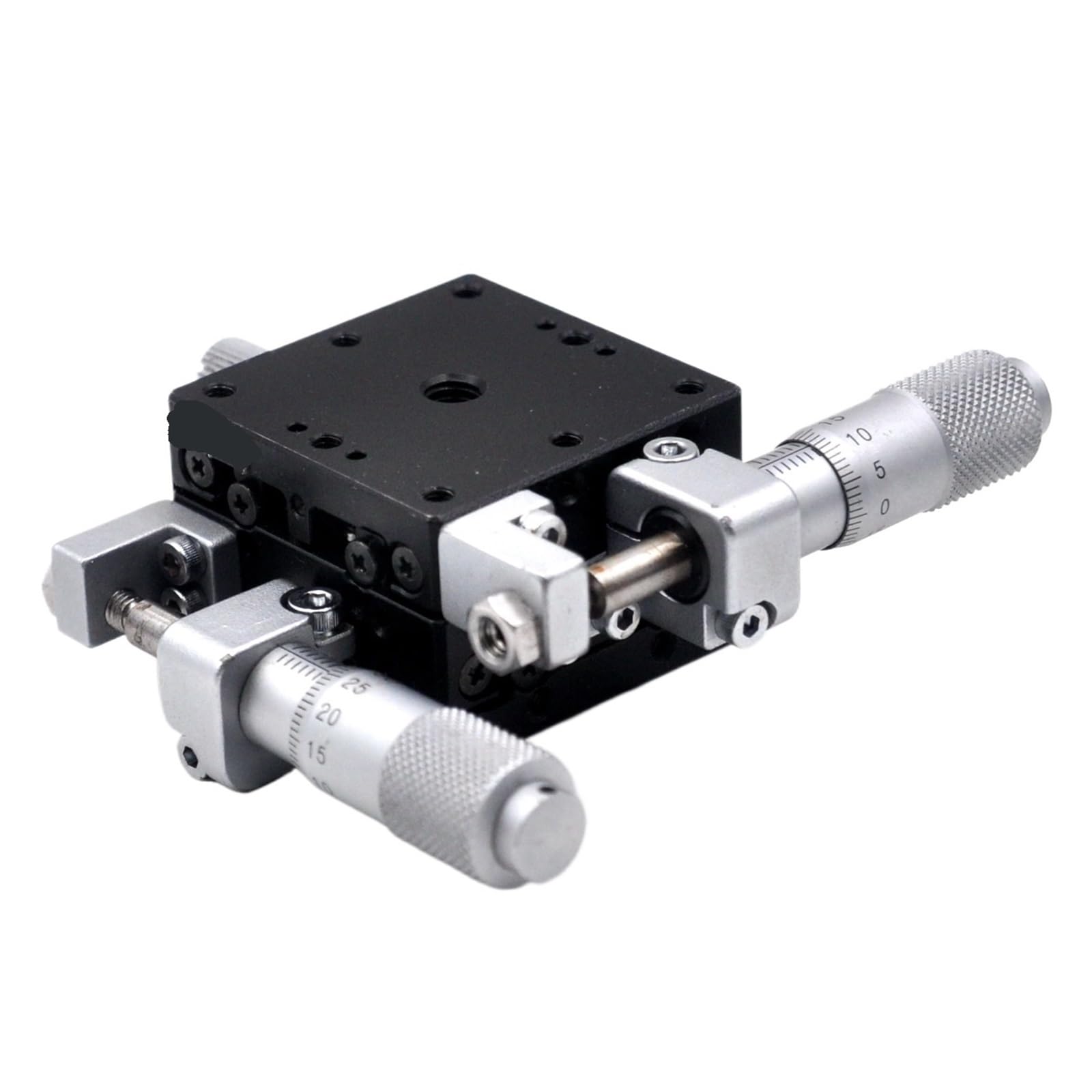 TSD-402S Guía de Rodillos transversales manuales con Ajuste Fino de Desplazamiento, 40 * 40 mm, Hierro