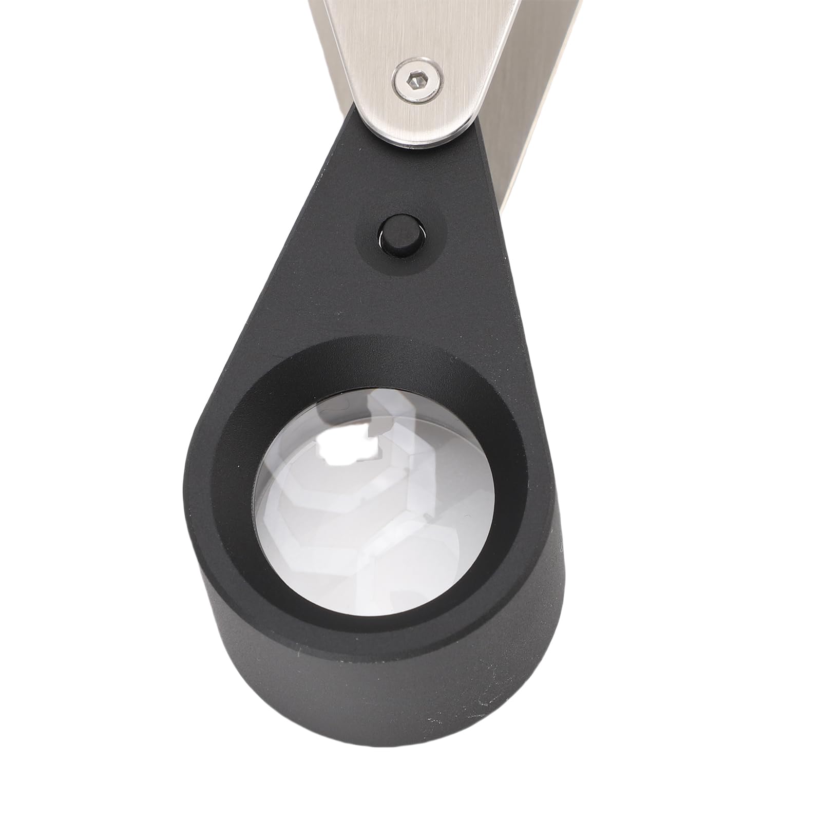Bewinner Wiederaufladbare Juwelierlupe mit 30-facher Vergrößerung, 4 Lichtmodi und 13 LED-Lampen, Faltbares Design mit Optischem K9-Glas und USB-Aufladung