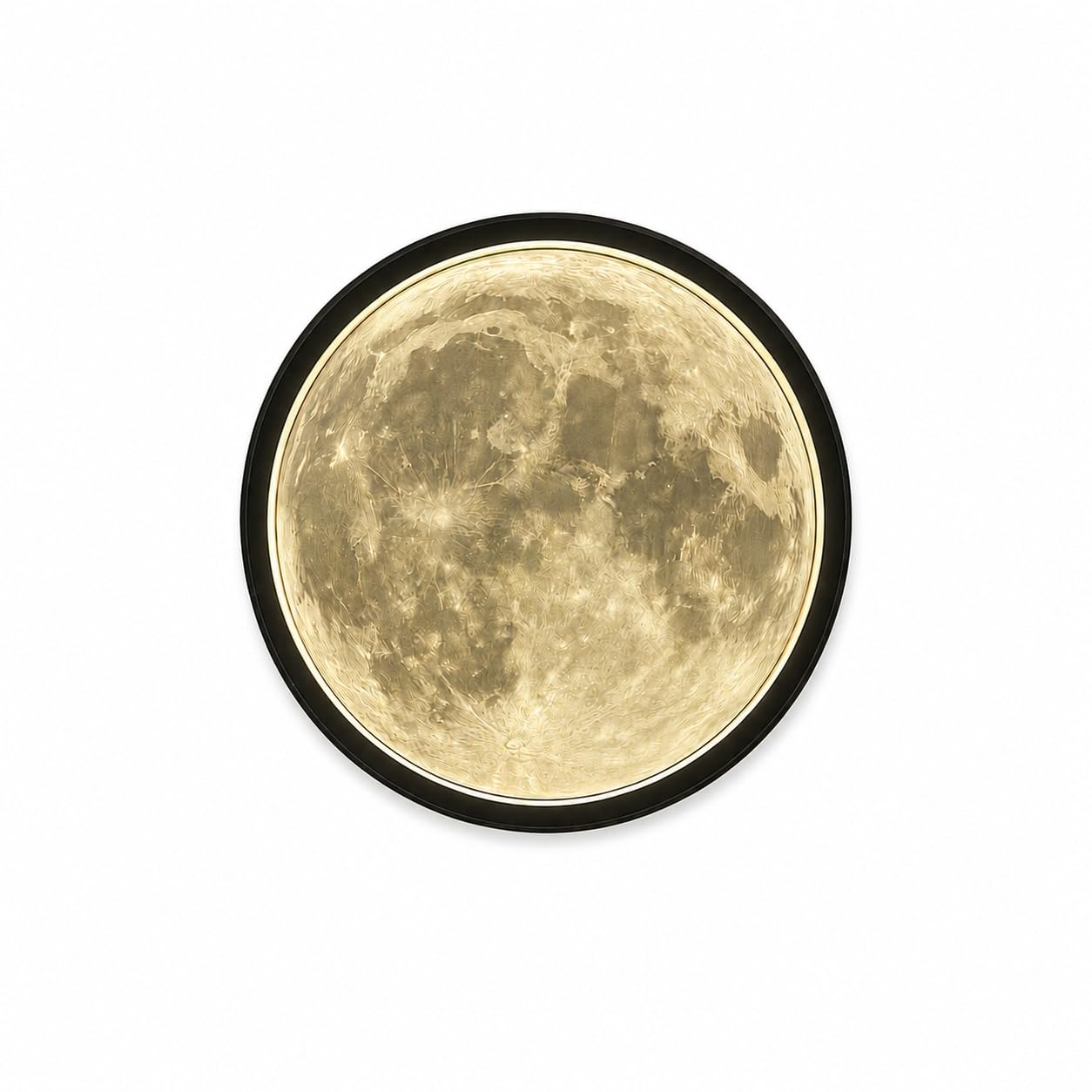 3dprintshala 3D Moon Wall Lamp - Image 1