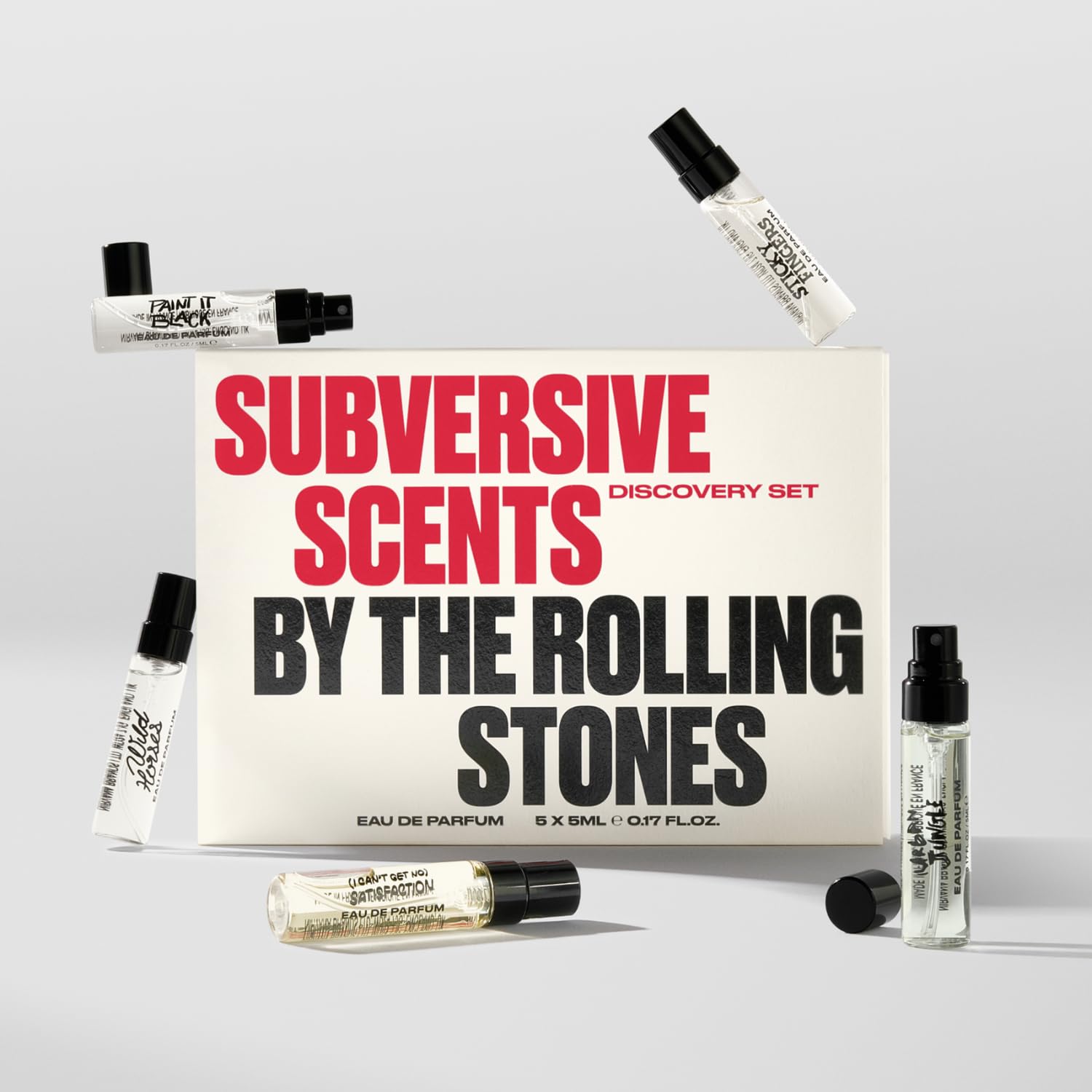 Coffret découverte Rolling Stones 5x5ml