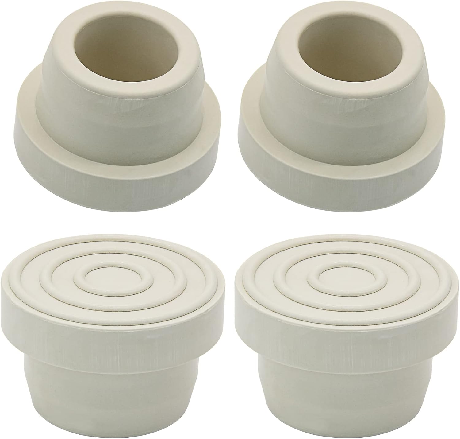 Ganivsor (4/Pack) Pool Ladder Bumpers (White) for Inground