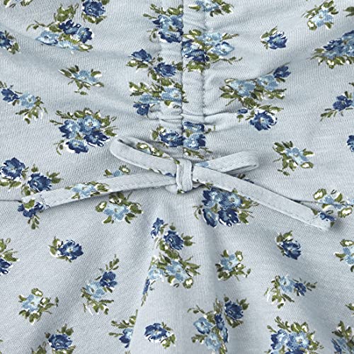 The Children's Place Girls' Long Sleeve Floral Print Peasant Top3