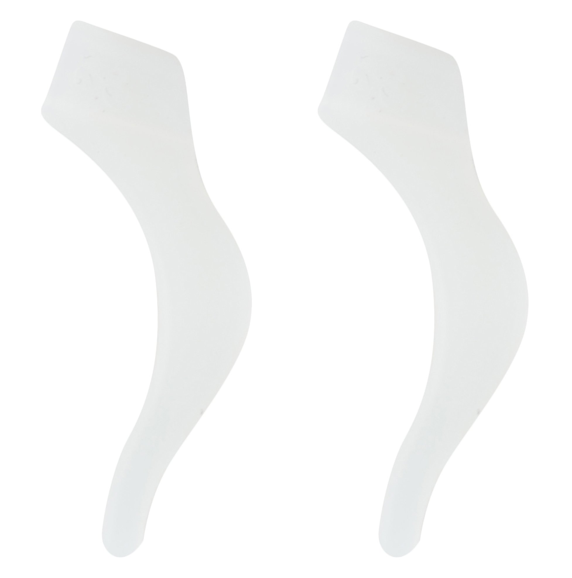 Silicone Temple Hook Glasses Spectacle Frame Holder Anti Slip Tip Ear Grip (Transparent white)-image-11