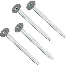4PCS Under Cabinet Microwave Mounting Kit, Universal Microwave Mounting Bolts Replacement for Samsung, GE, Whirlpool, Kenmore, Maytag Microwaves, Microwave Cabinet Mounting Kit
