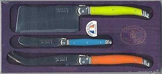 Jean Dubost 3-Piece Cheese Set, Trendy Colors