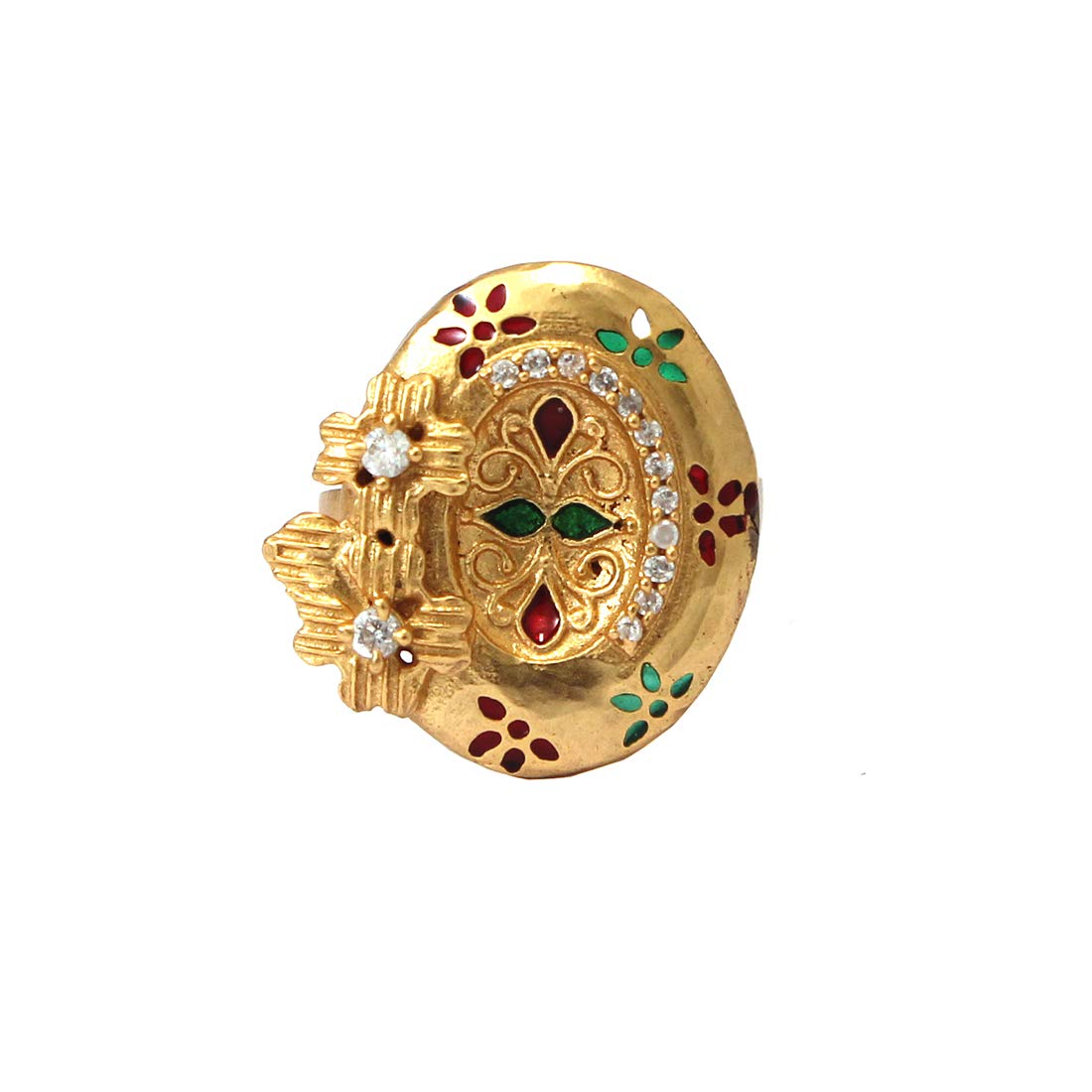 PAARI Gold Plated Bridal Jewellery of Traditional Ethnic Adjustable Toe Rings for Girls and Women (PE-187) (B08N4YVWZK) Amazon Price History, Amazon Price Tracker
