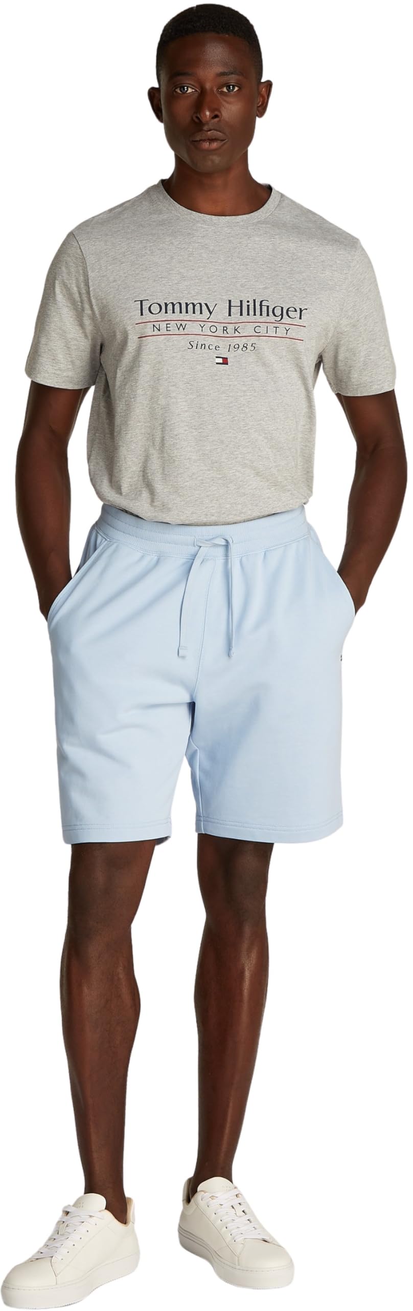 Tommy Hilfiger Herren Sweatshorts Essential Terry aus Baumwolle
