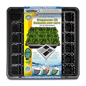 Planters’ Pride 35 Coconut Coir Pellet Self-Watering Greenhouse Kit