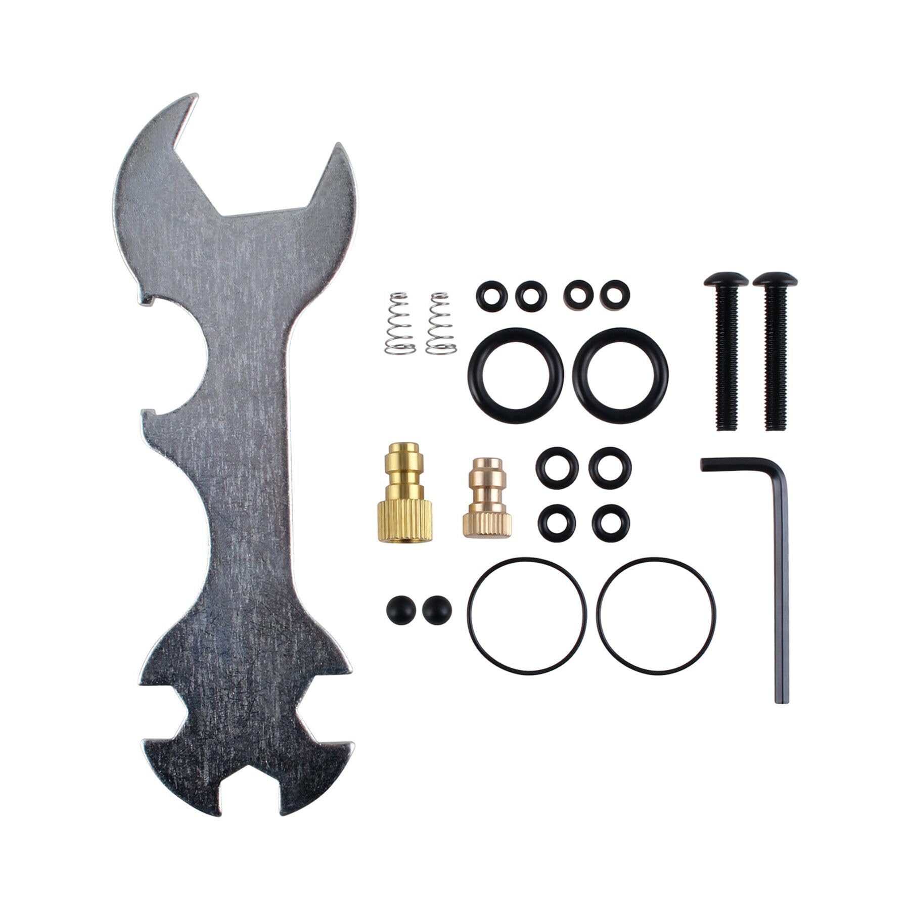 Dreistufige Hochdruckluftpumpe 4500psi 30 MPa Hochdruck PCP Luftgewehr Füllbügelpumpe für Luftgewehre, Tauchflaschen, Paintball-Füllreifen, Reifenbal