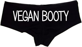 Vegan Booty Shorts – Cotton Boyshort Bikini Bottom Sexy Women’s Panties