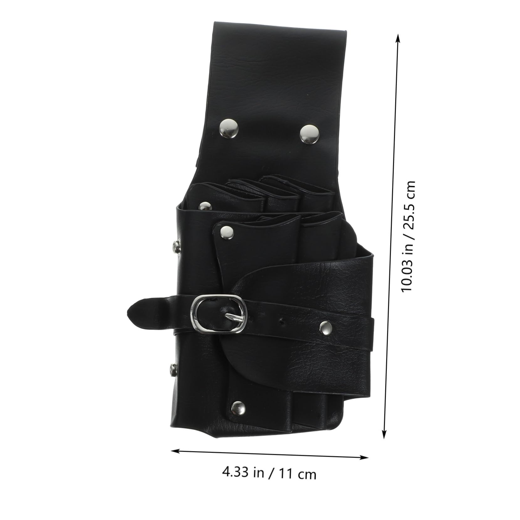 OHPHCALL Scissor Holder Pouch Hair Accessory Storage Bag Hair Stylist Tool Bag Push-Cut for Hair Tools Portable