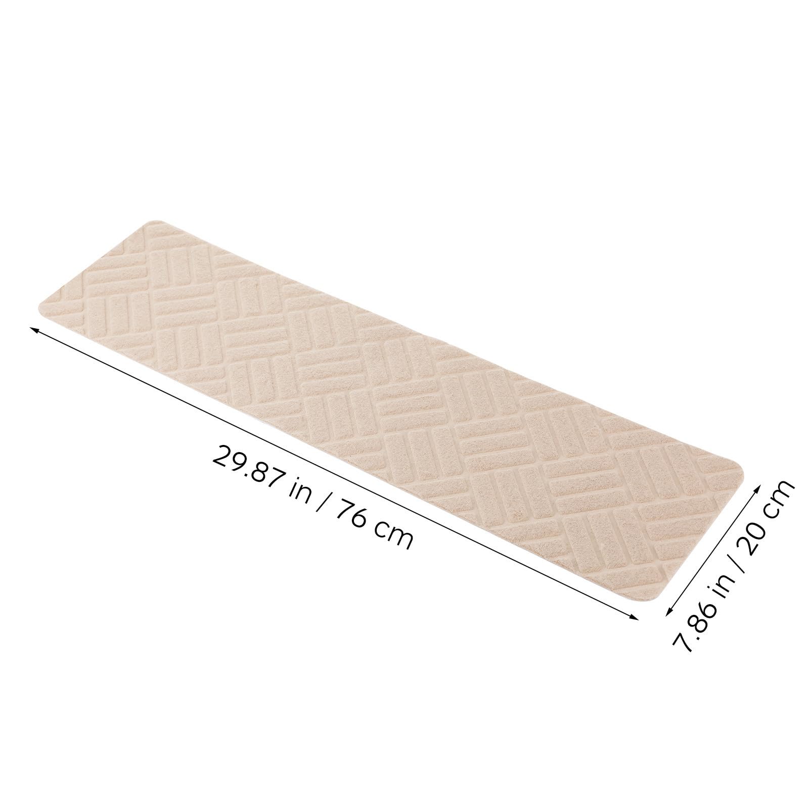 15 Pièces Tapis D'escalier Auto-adhésifs 20x76 Cm