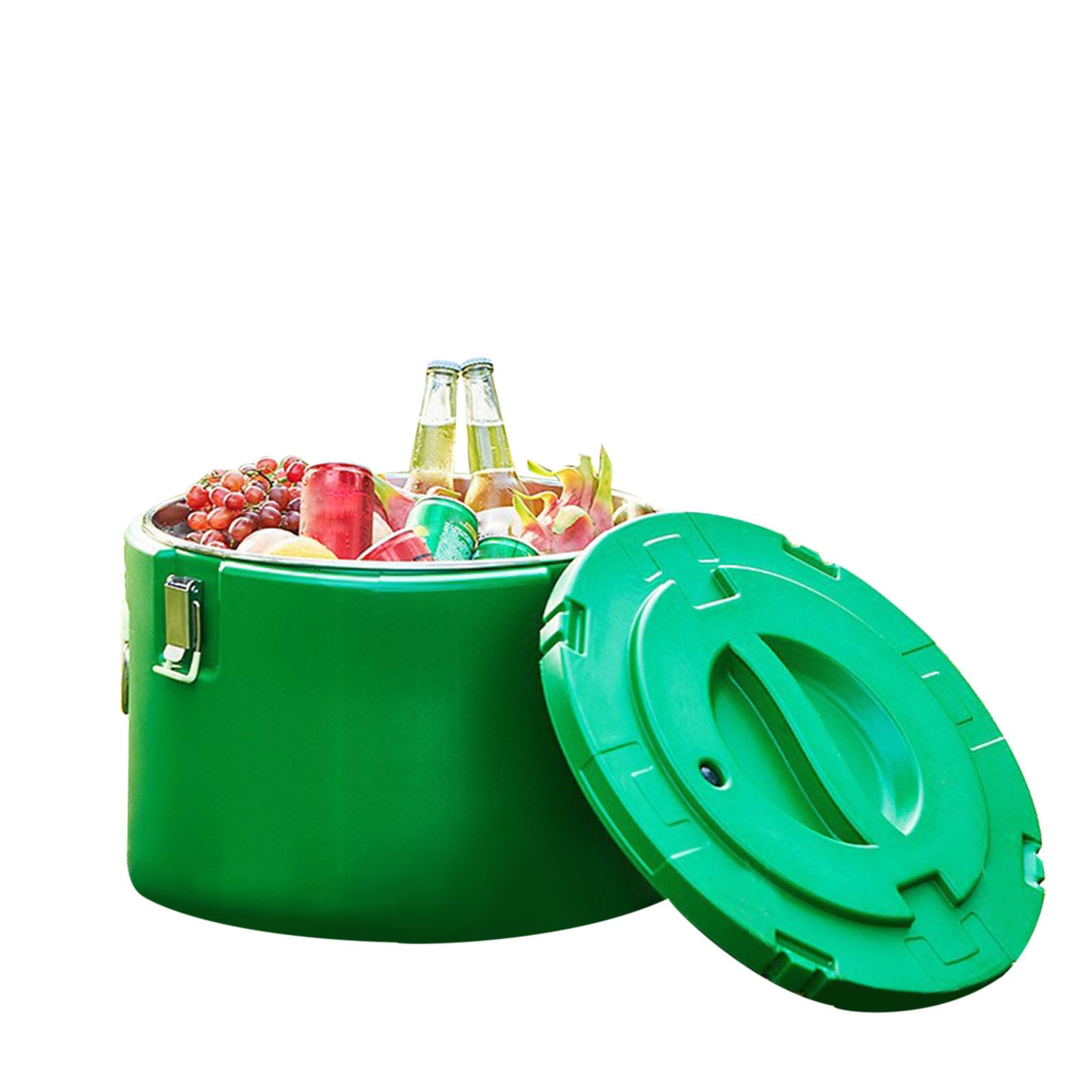 AIZYR Caja De Comida Aislada Portador De Sopa Aislado Calentadores De Alimentos Caja Caliente De Alimentos,Contenedor De Sopa Comercial para Fiesta Restaurante Cantina Hogar,15L