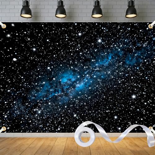 7x5ft Space Backdrop Starry Night Sky Backdrop...