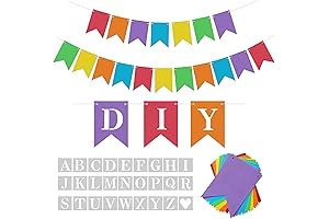 DIY Rainbow Banner Set: Personalize Your Celebration with Endless Creative Possibilities