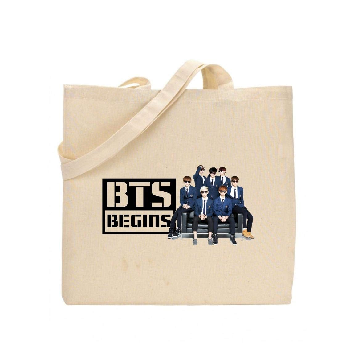 FMstylesFMS-64 BTS Artistic Photo Tote Bag