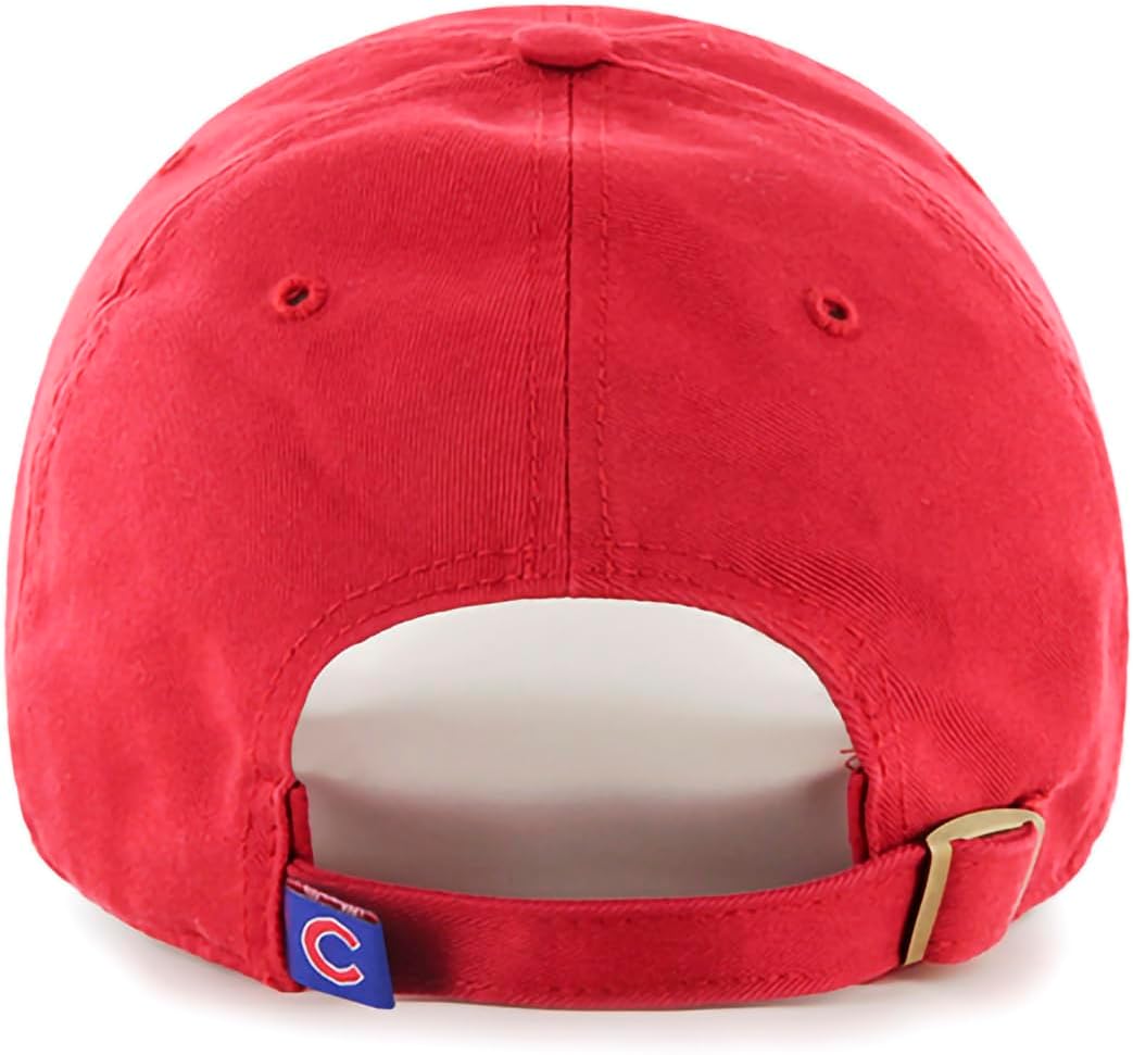 47 Brand MLB Alternate Color Primary Logo Clean Up Adjustable Baseball Cap Hat, Adult One Size Fits All - Image 2