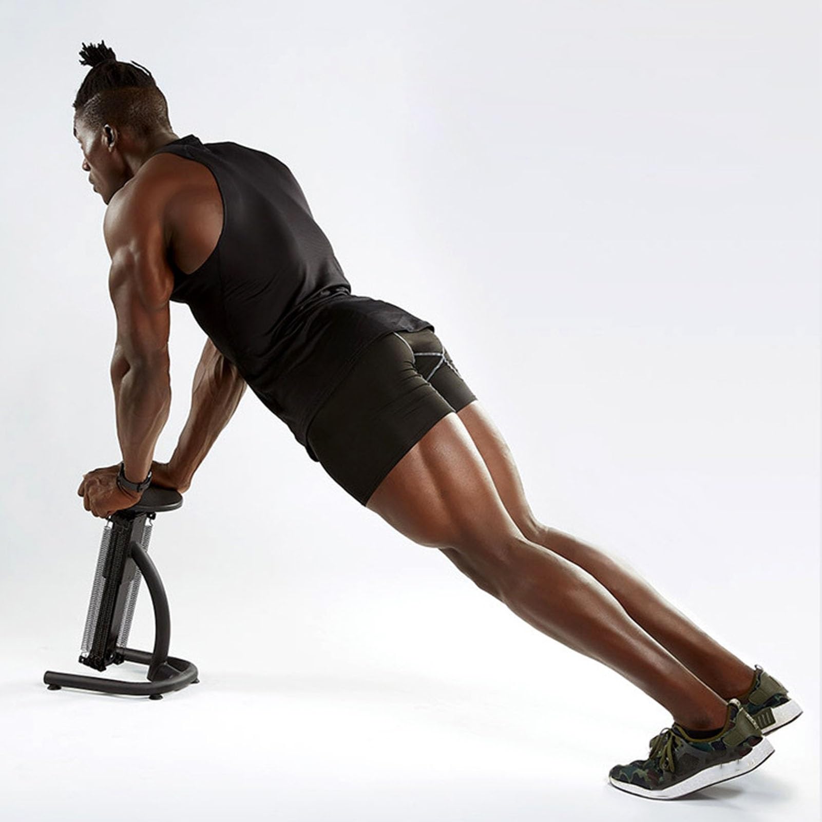 Tiefer Kniebeugen-Maschine für das Fitnessstudio zu Hause – Beinstreckungs- und Curl-Ausrüstung für effektives Beintraining, Liegestütze, Sit-Ups und Bauchmuskelübungen