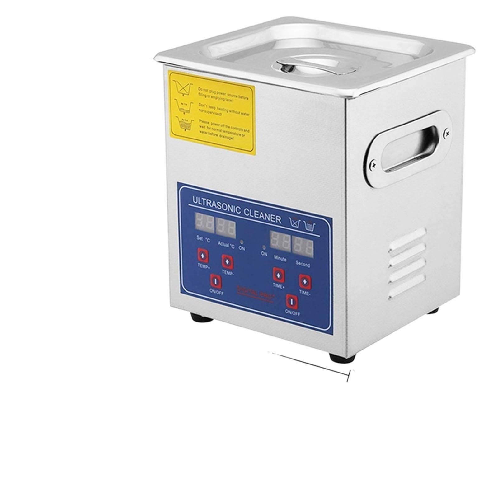 Pulitore Ultrasuoni, Ultra Cleaner 2L 60W Bagno Ad Ultrasuoni Lavastoviglie Portatile In Acciaio Inossidabile Elettrodomestici