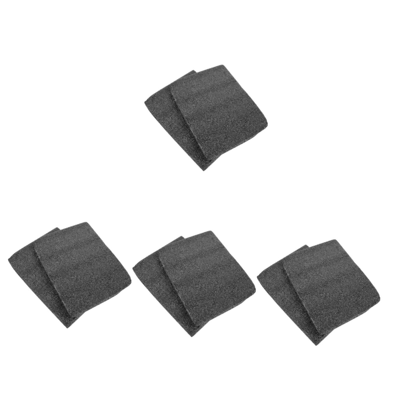 Angoily 4 Ensembles Boîte À Outils De Cube En Mousse Coussinet De Mousse Cas Prédécoupé Pour Déménager Conditionnement Artisanat Poubelle Mousses De Rembourrage Noir 2 Pièces * 4