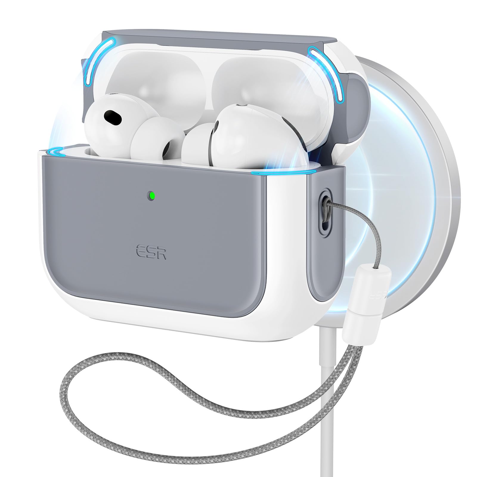 Amazon | ESR AirPods Pro3 ケース(2025) AirPods Pro 第3世代対応 