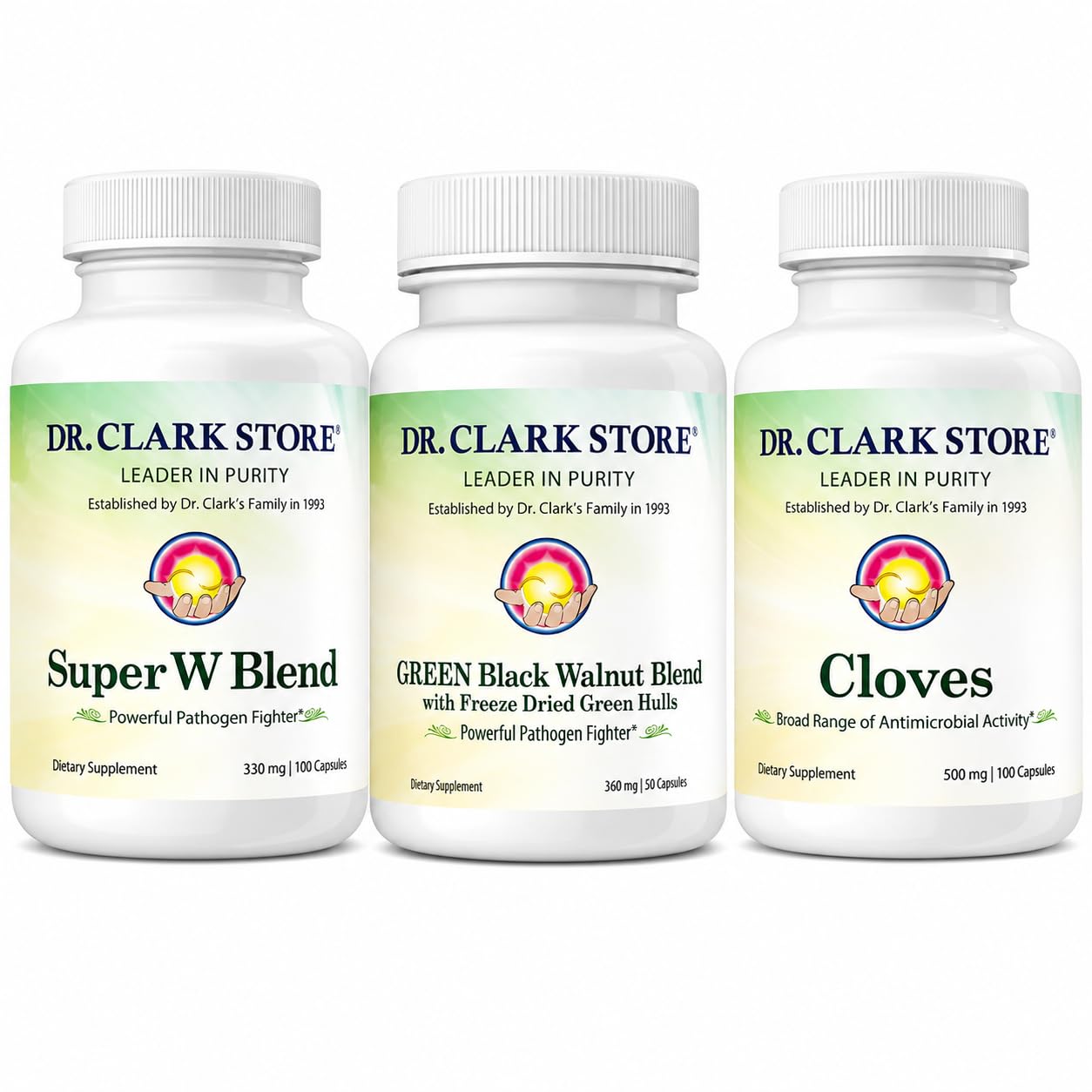 Dr Clark Store Intestine Support & Cleanse Kit - Pack of 3