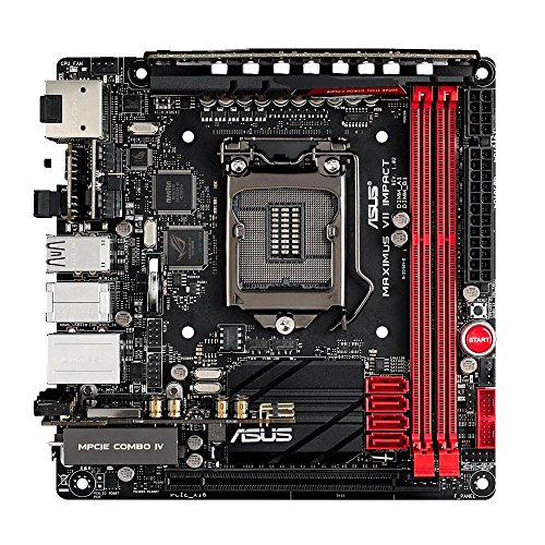 ASUSTeK Intel Z97`bvZbgڃQ[~O}U[{[h MAXIMUS VII IMPACT ymini-ITXz