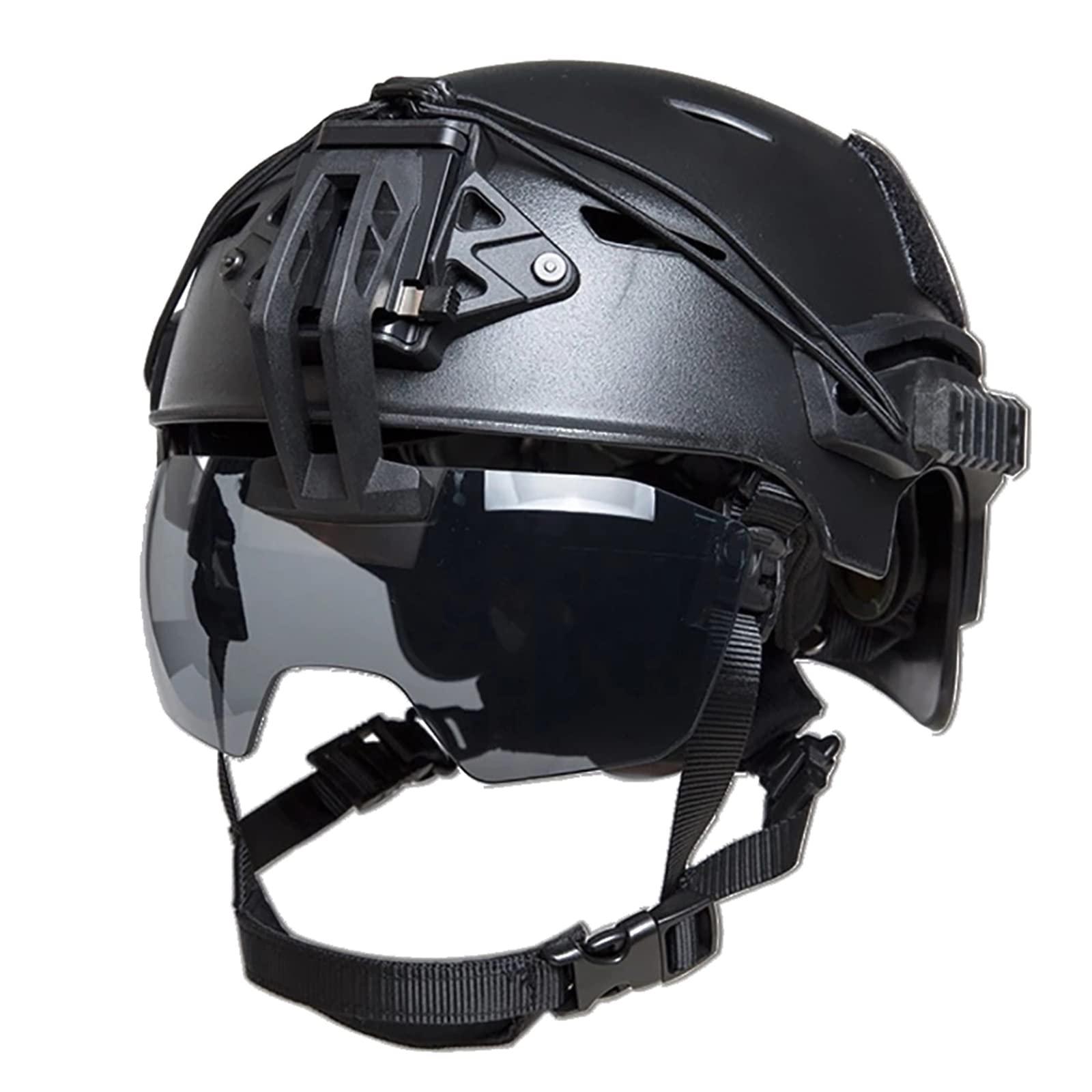 AVLUZ Lunettes tactiques d'airsoft, verres anti-buée Uv400 résistants aux chocs de 3 mm, résistants aux UV, accessoires de casque.