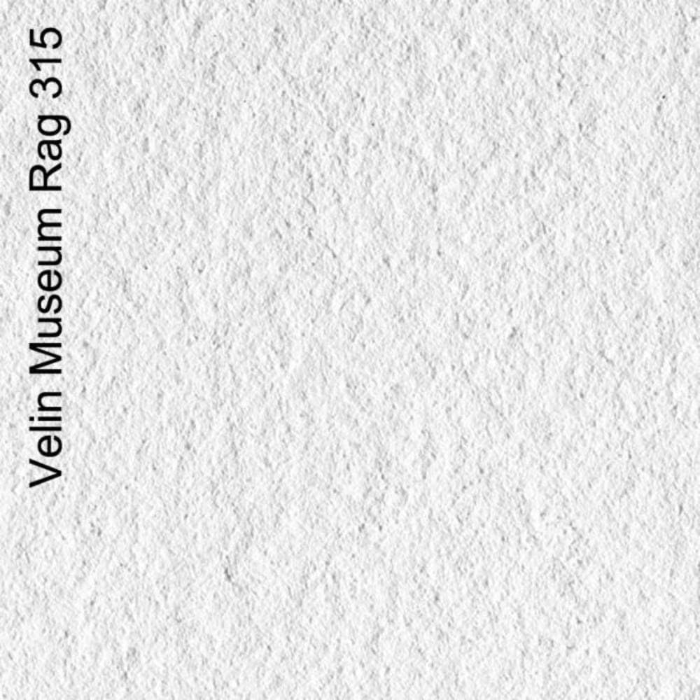 Canson Infinity Velin Museum Rag 315gsm, Natural White Matte Inkjet Paper, A3+, Box of 25 Sheets