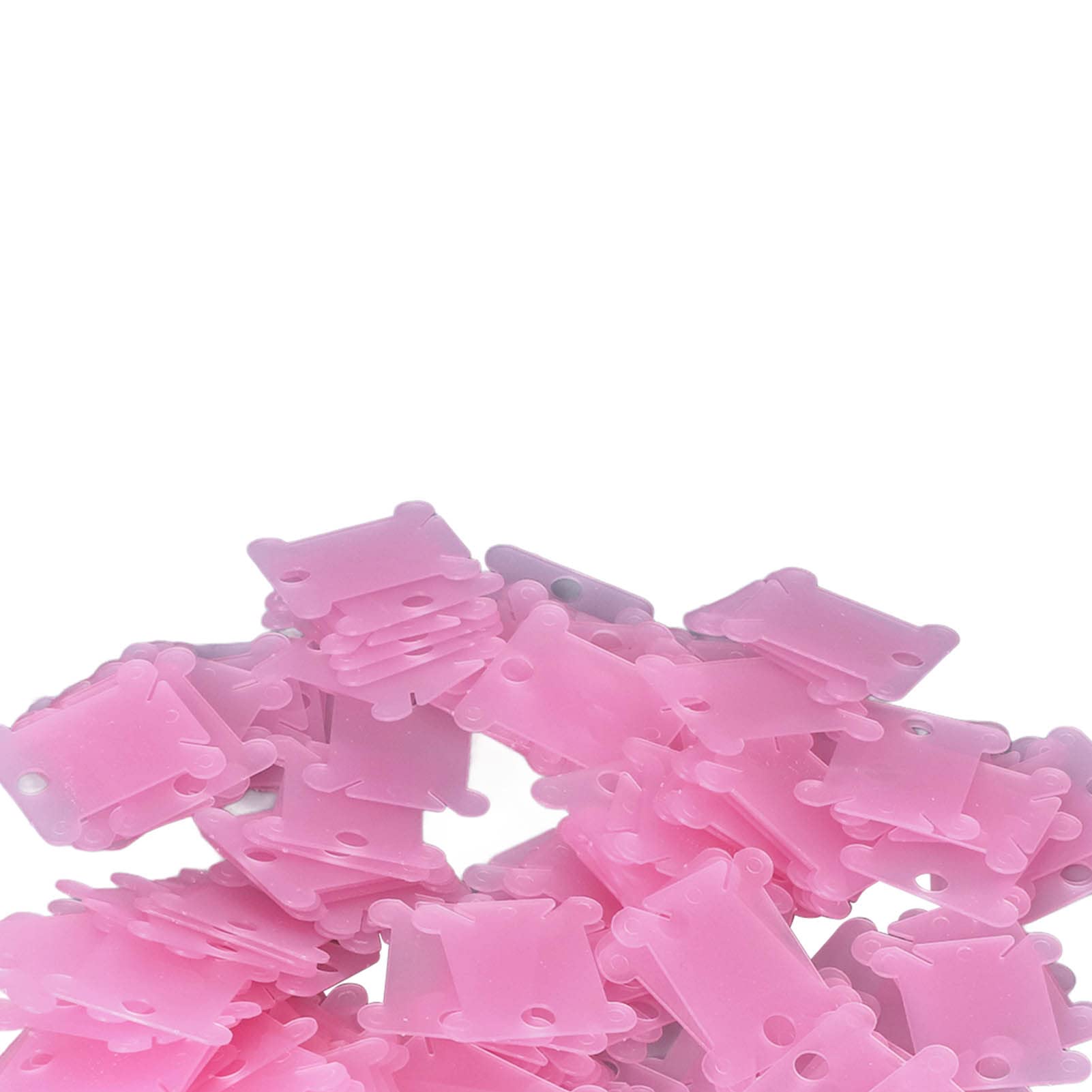 sourcing map 100 bobine per filo interdentale da ricamo, 3,8 x 3,6 cm