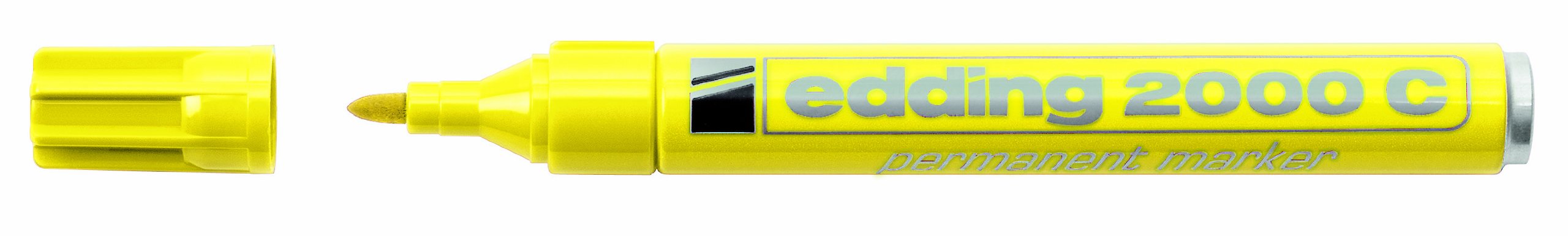 Edding e-2000 Marker permanentny 1,5-3 mm Żółty