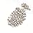 Vlasy 100Pcs Nano Ring Beads Silicone Lined Beads for Nano Ring Human Hair Extensions 7 Color Optional (Gray Blonde)