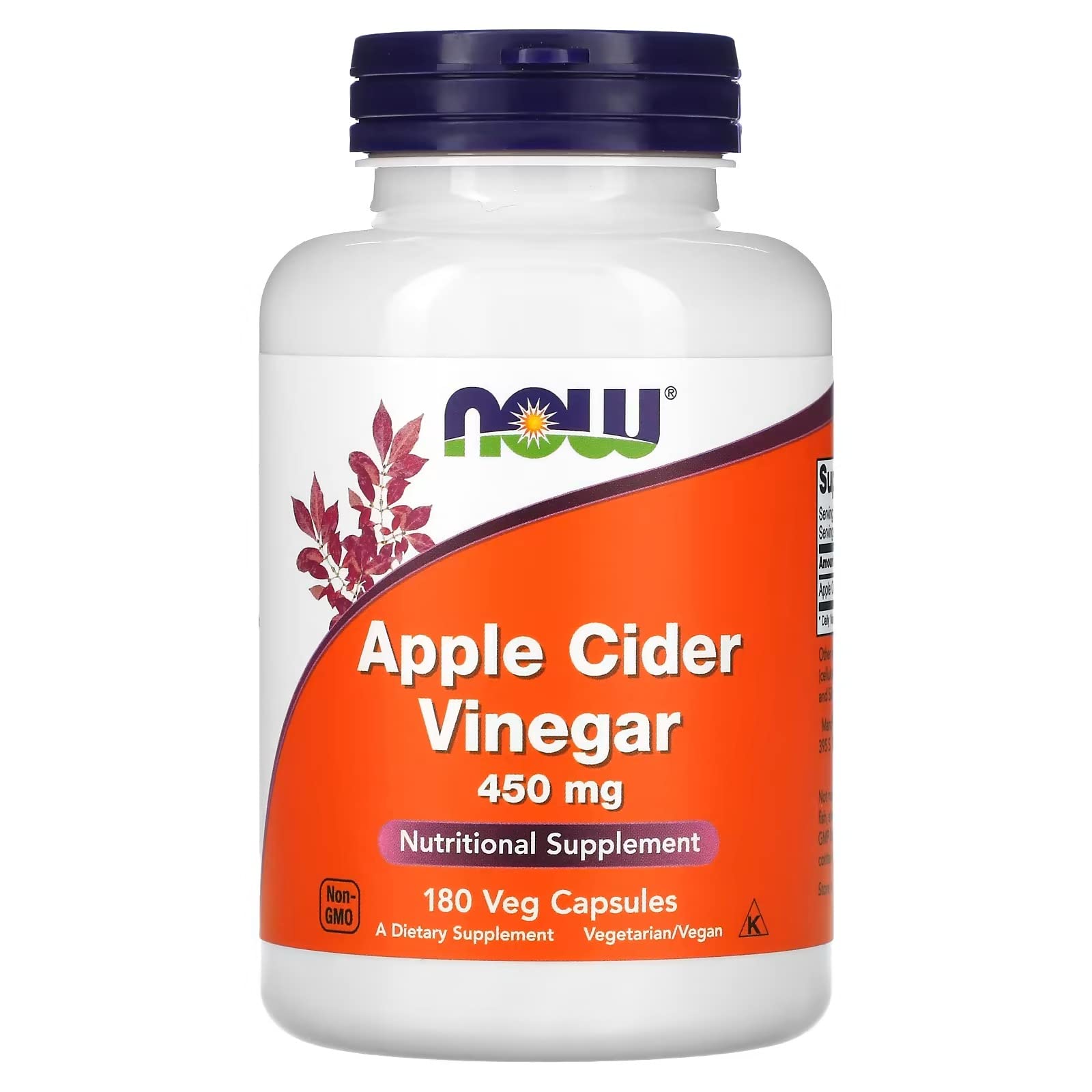 Now Foods, Apple Cider Vinegar, 450 mg, 180 Capsules (B071ZHCF9Y) Amazon Price History, Amazon Price Tracker
