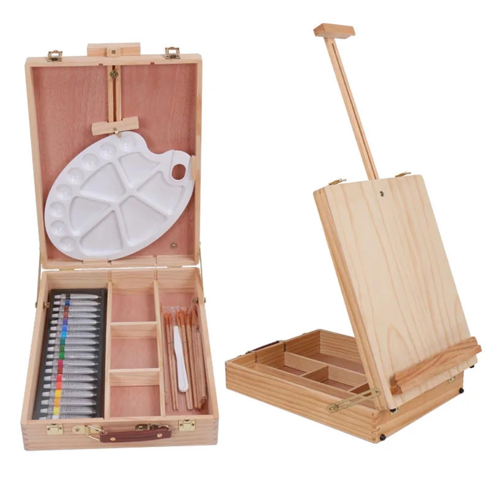 Boîte à croquis en bois Pour Peinture