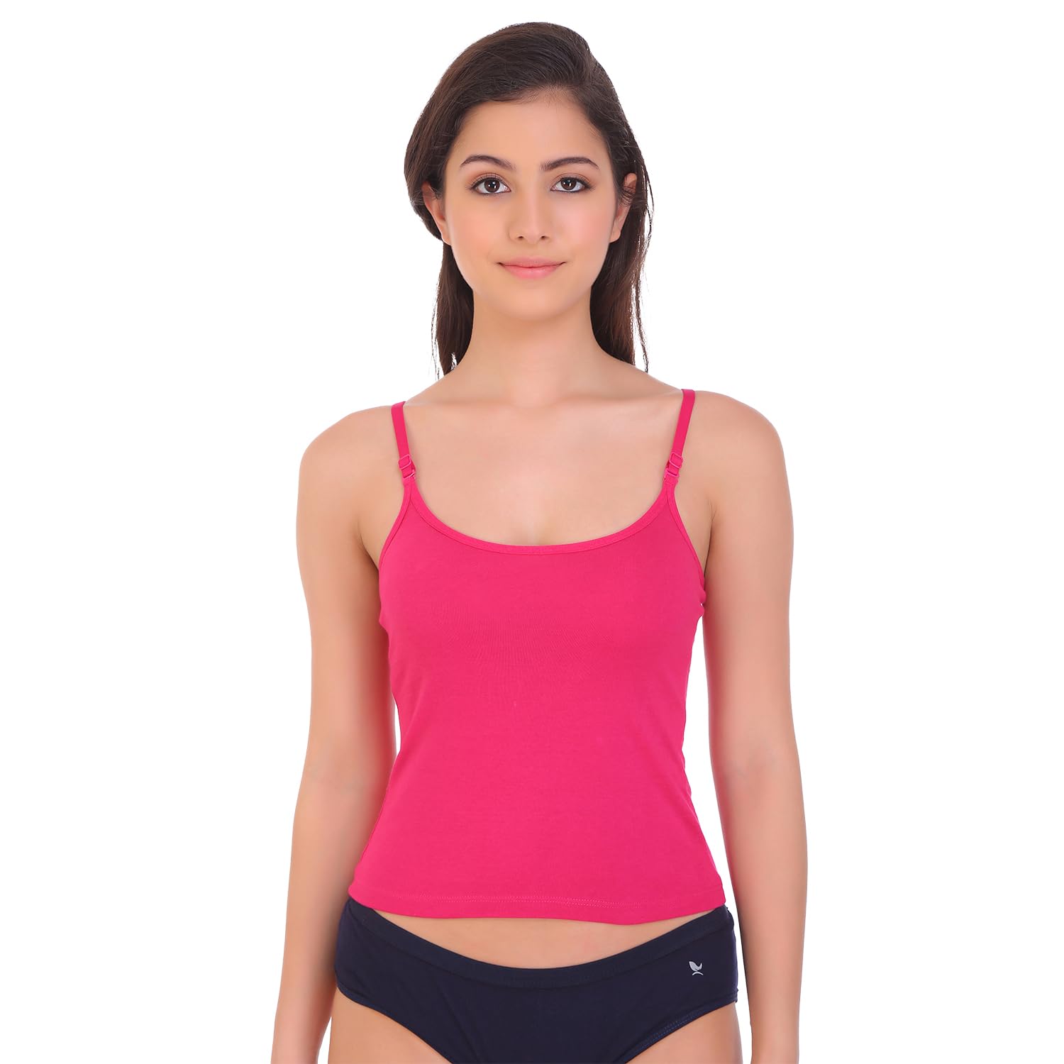 poojaragenee Womens Slip Wear Adjustable Pure Cotton Camisole in Single-picture-11
