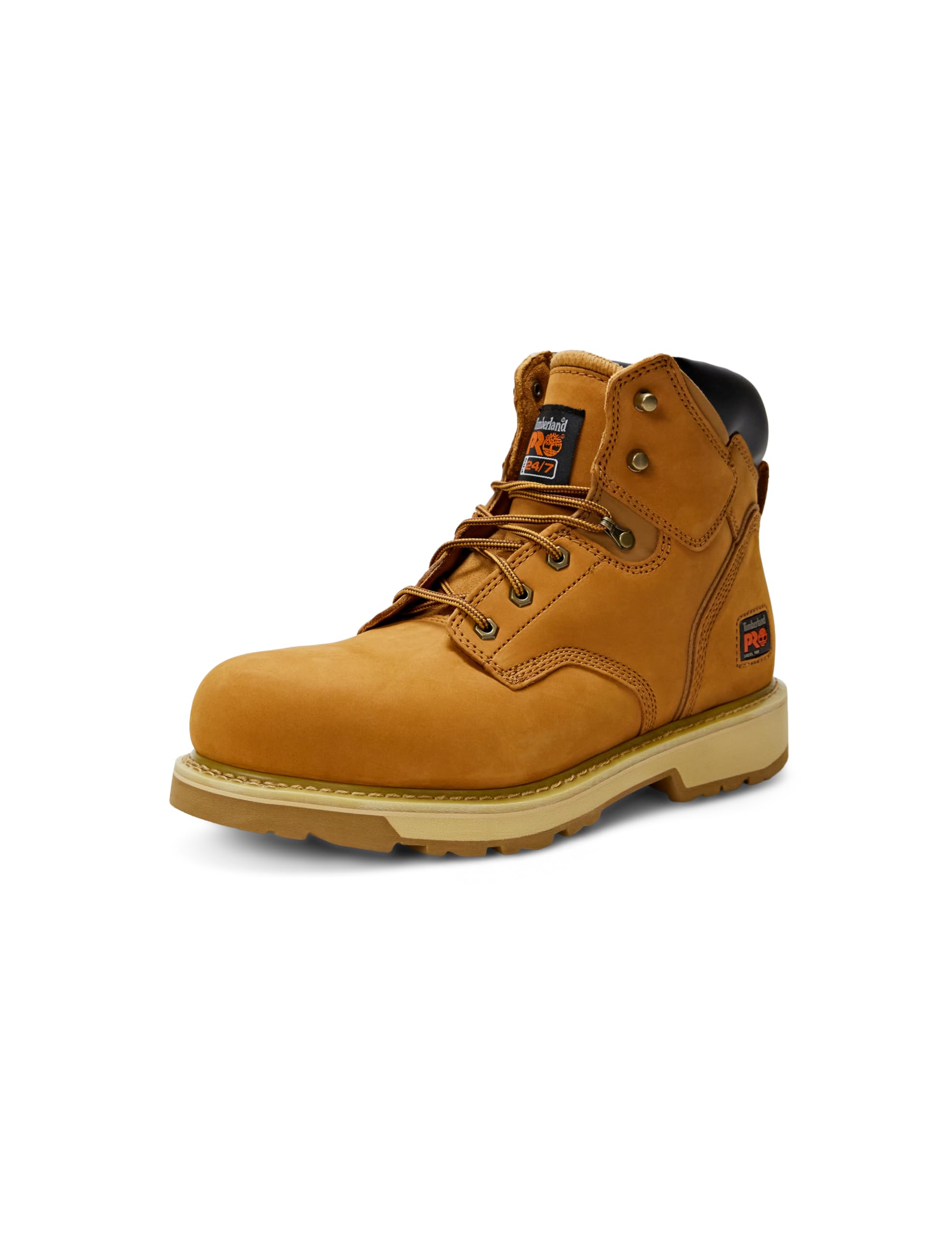 Timberland Pro Men PIT BOSS Inch Steel Safety Toe Industrial Work Shoe Wheat 41.5