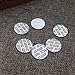 100PCS Pressure Sensitive Lines Foam Tamper Resistant Seals for Cosmetic Bottle/Jar Cap Liners Tamper Seal Cap Liner Sealed (Diameter 2.7cm)