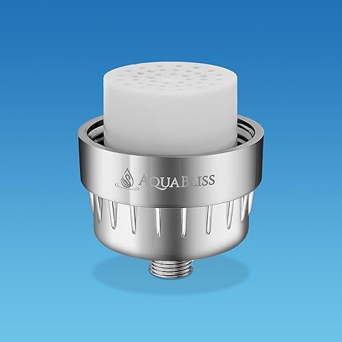 Miniatura 7 de AquaBliss Cartucho de repuesto de filtro de ducha de alto rendimiento, reduce los productos químicos y el cloro, restaura el equilibrio del pH, piel