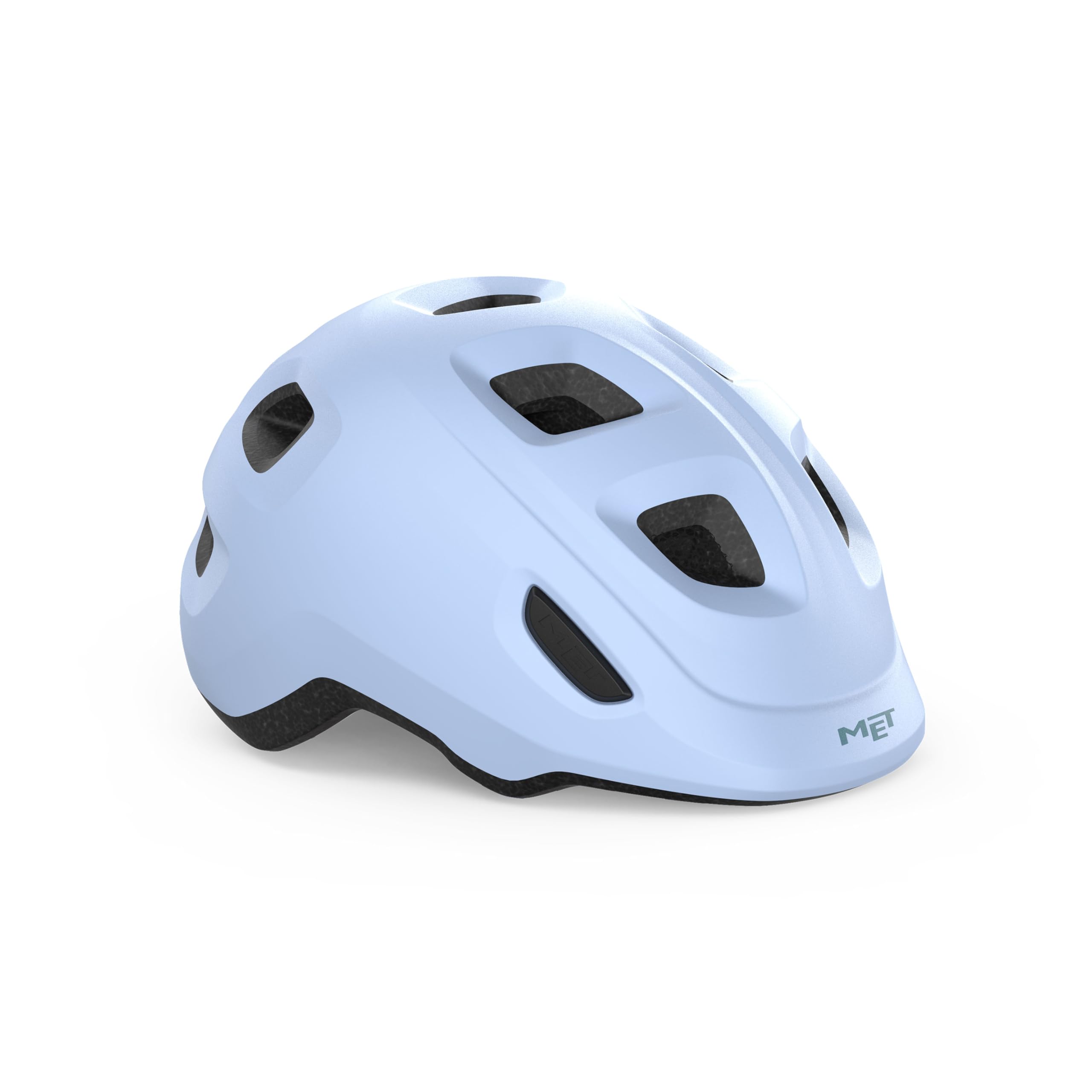 MET Hooray Kids Cycling Helmet, Lilac Matt, Size 52-55cm