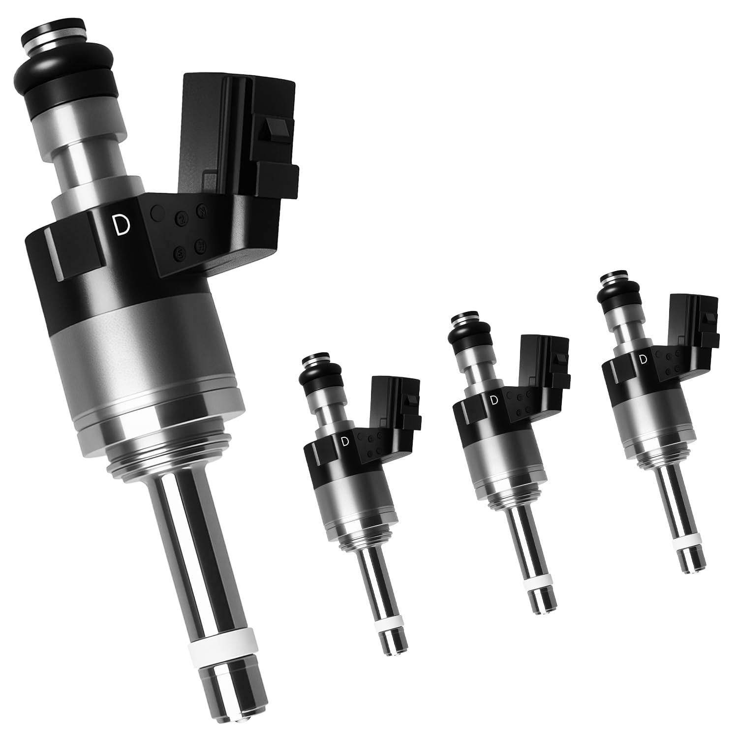 Photo 1 of XLNTAPS Upgraded 6 Holes Fuel Injectors Fit for L4 1.5L Trubo Honda: Accord 2018-2021, Civic Si 2017-2020, CR-V 2017-2021, OEM # 160105PA305 (4 Pcs)