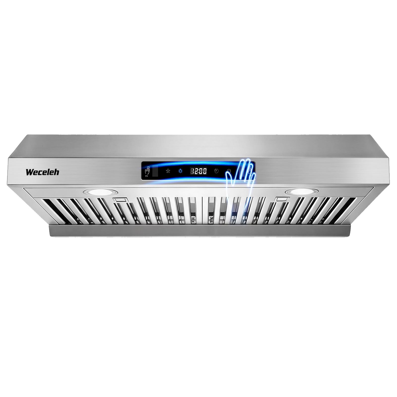 Ducted Under Cabinet Range Hood 30 Inch, 950CFM Stainless Steel Vent Hood