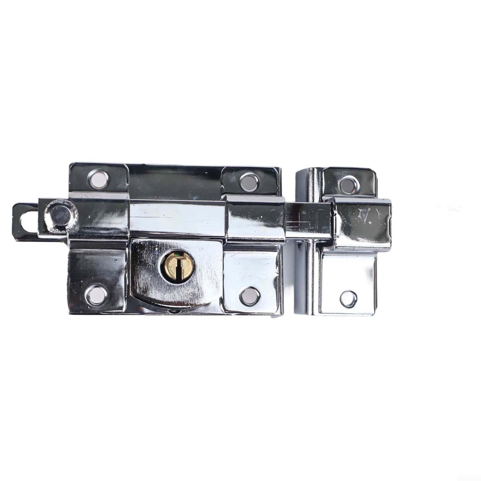 Cerradura mecánica antirrobo de 185 x 67 mm para puertas de metal de madera