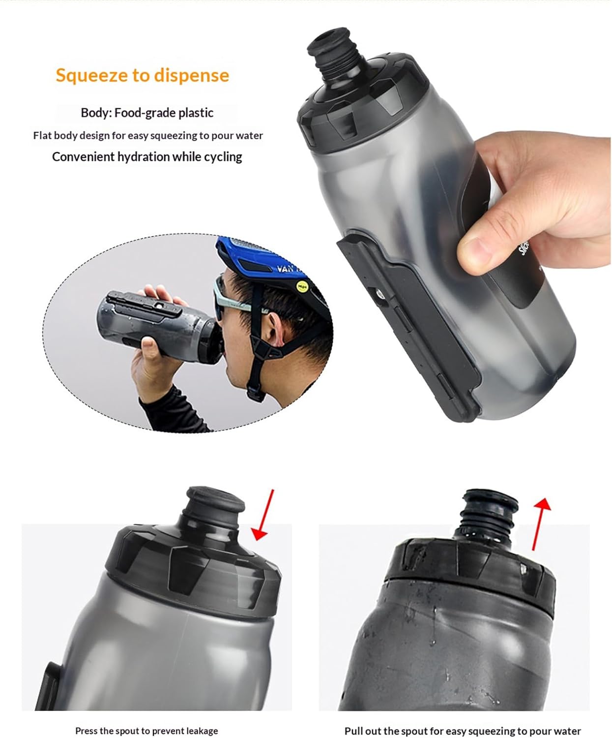 Magnetic Bicycle Kettle Holder with Bottle Secure Hold Quick-Release Water Cup Holder Reinforced Nylon Bottles Mount for Mountain Road Bikes Scooter Frame