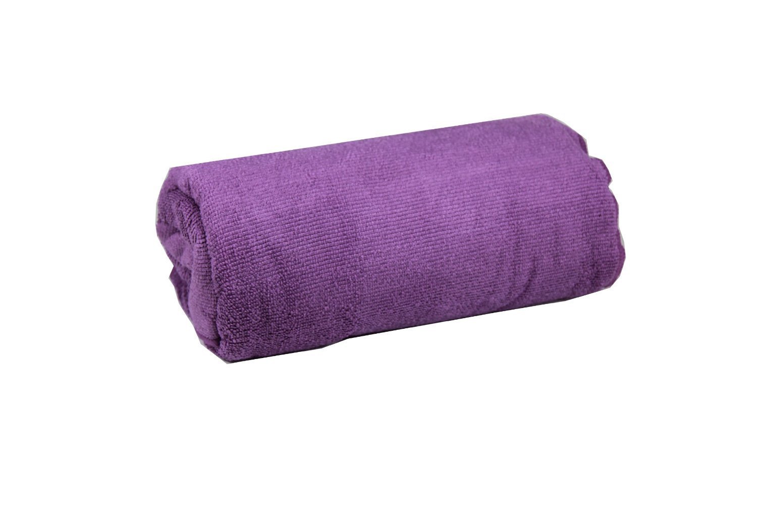 AngelBeauty© Microfiber Extra Thickness Yoga Hand Size Towel Avaliable in Two Sizes & Multi Colors (Purple, 24