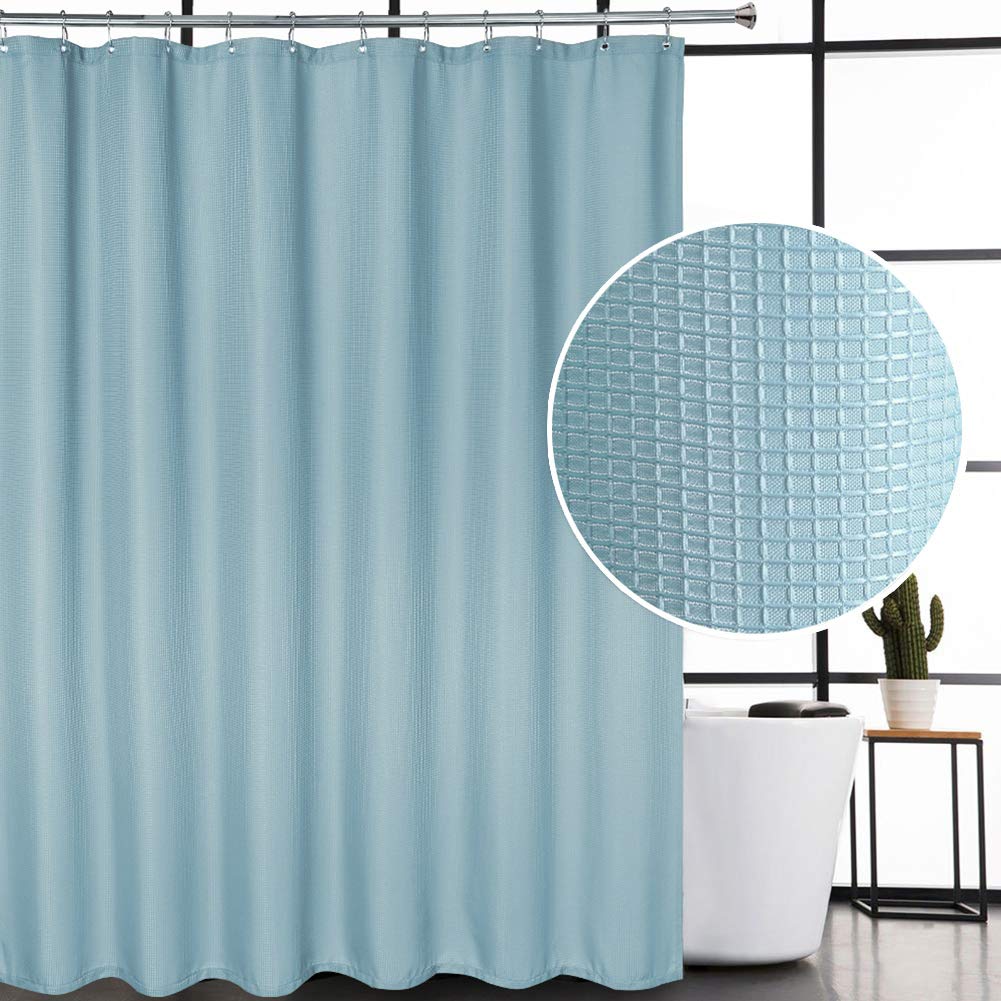 Blue Shower Curtains Fabric Curtains & Drapes 2023