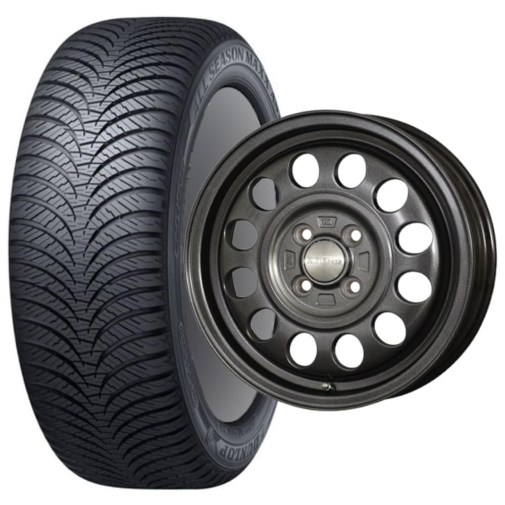 1月28日最大20倍 オールシーズンタイヤ ホイール4本セット 225/55R17インチ 5H114 ウェッズ レオニス GX BMCMC ハンコック キナジー 4S2 H750