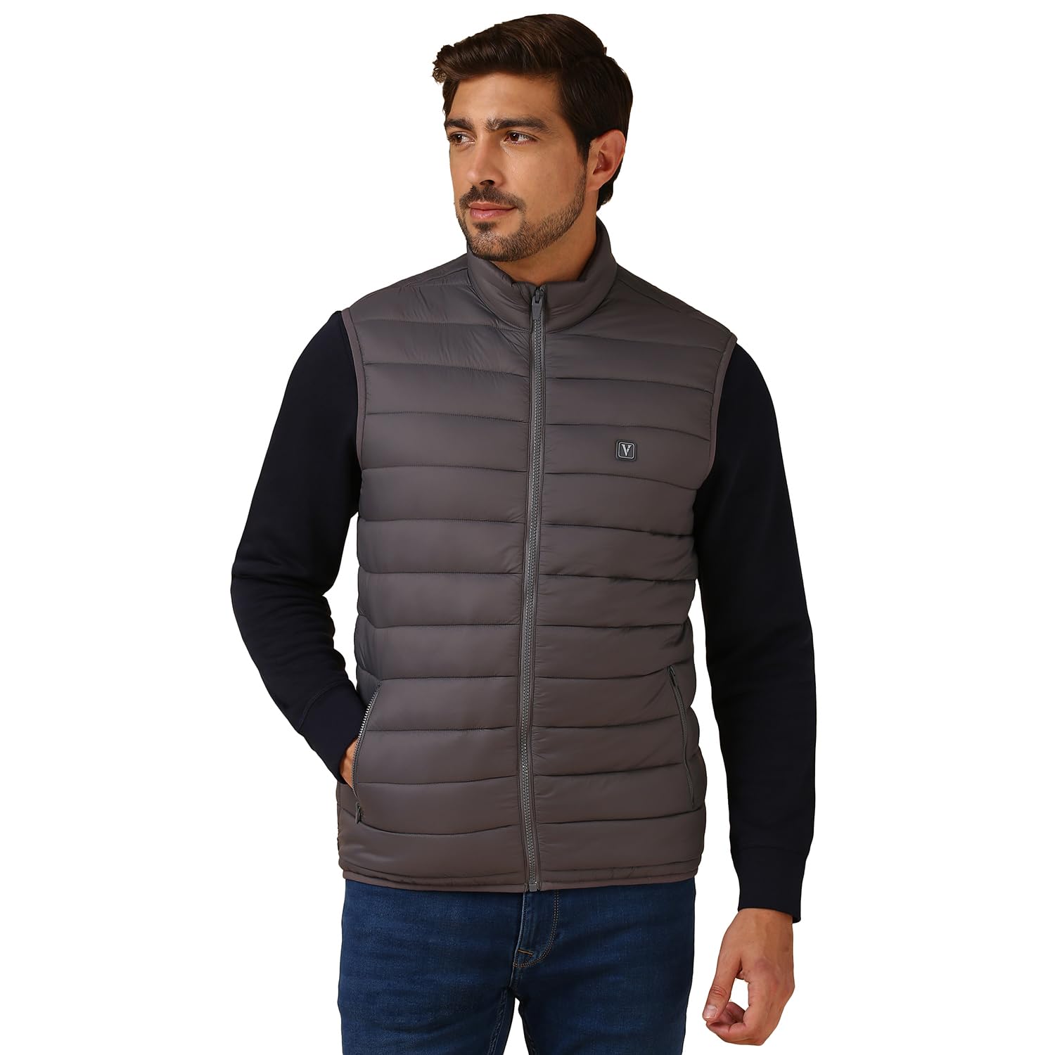 van heusen Nylon Men's Standard Length Quilted Jacket-picture-47