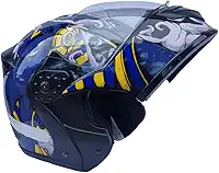 Capacete Moto Mixs Gladiator Anubis Articulado Escamoteável Robocop Motociclista Motoqueiro